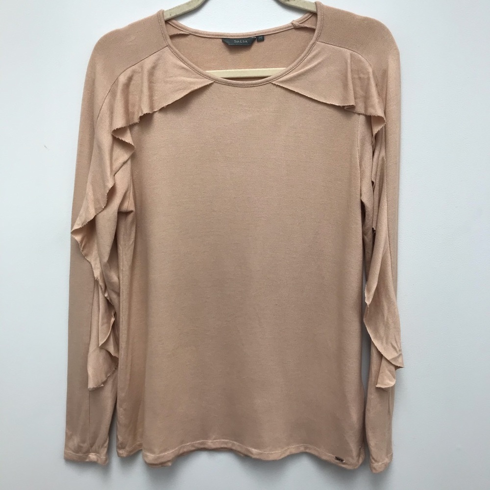 Long-sleeve with Ruffle - Picture 2 of 5